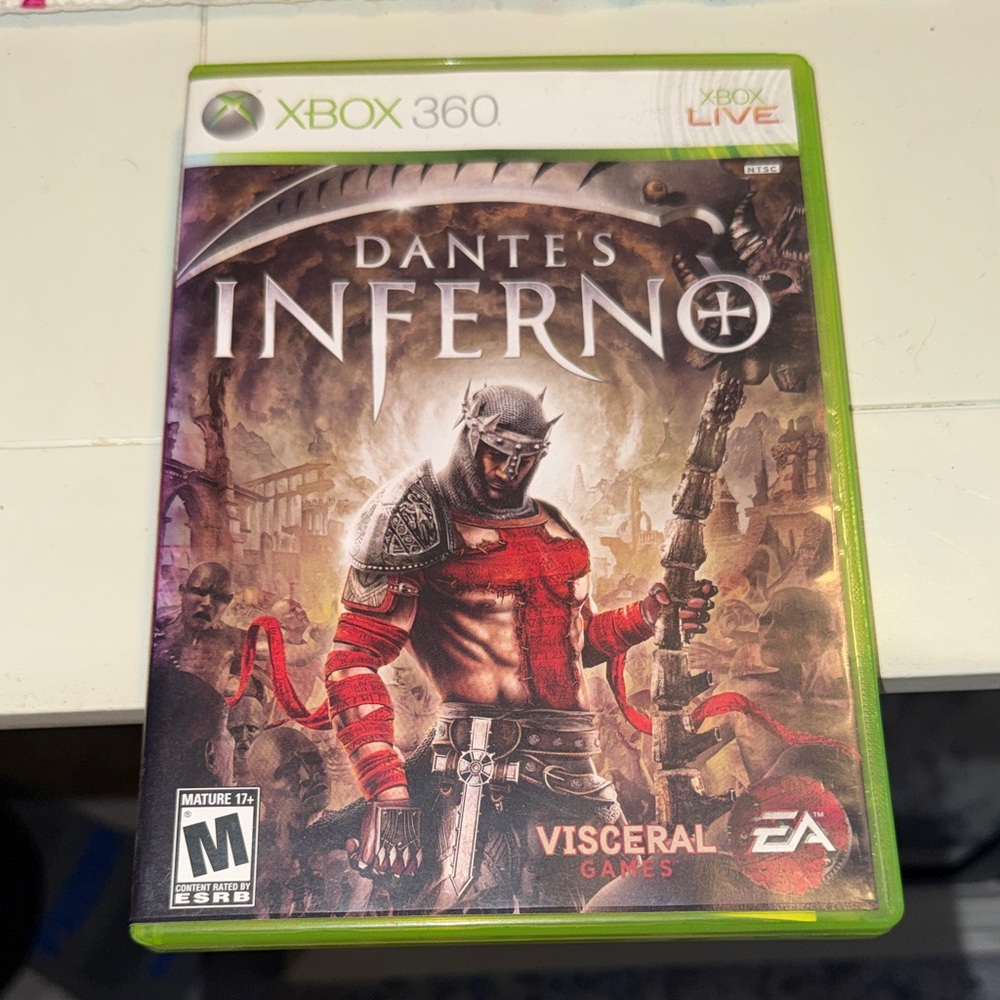 Dante's Inferno for Xbox 360 by - Red and Black